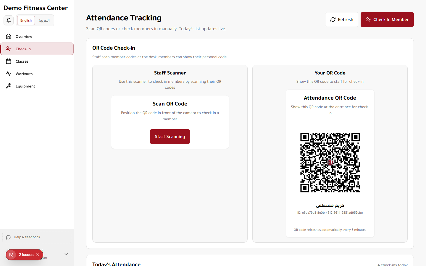 Check-in